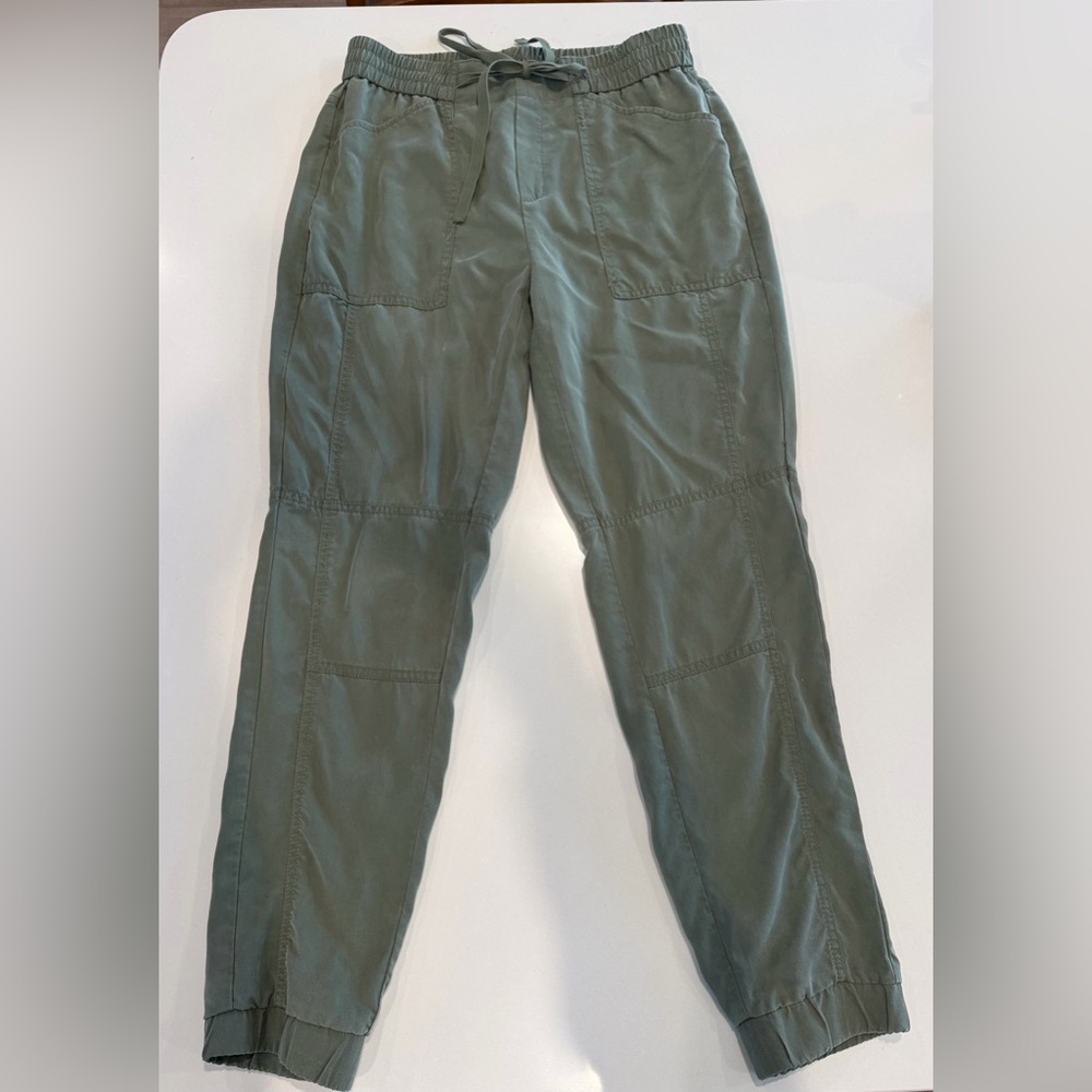 Banana Republic Olive Drawstring Joggers